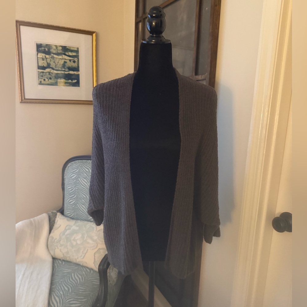 BAREFOOT DREAMS COZY CHIC LITE SHRUG/CARDIGAN